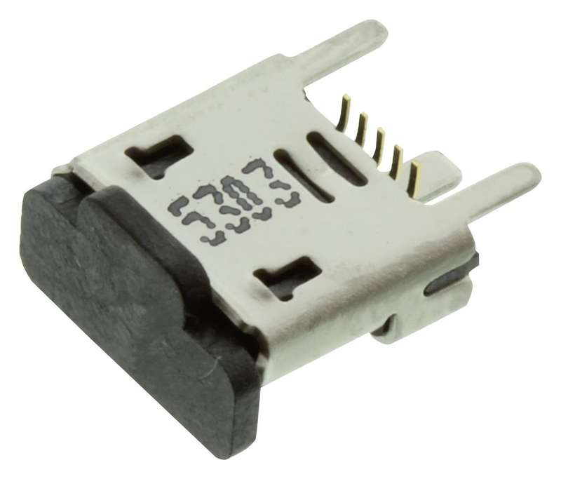 Molex (105133-0001) USB Connector, Micro USB Type B, USB 2.0, Receptacle