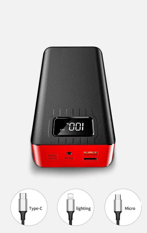 Power Bank with LED Screen 40 000mAh PowerBank