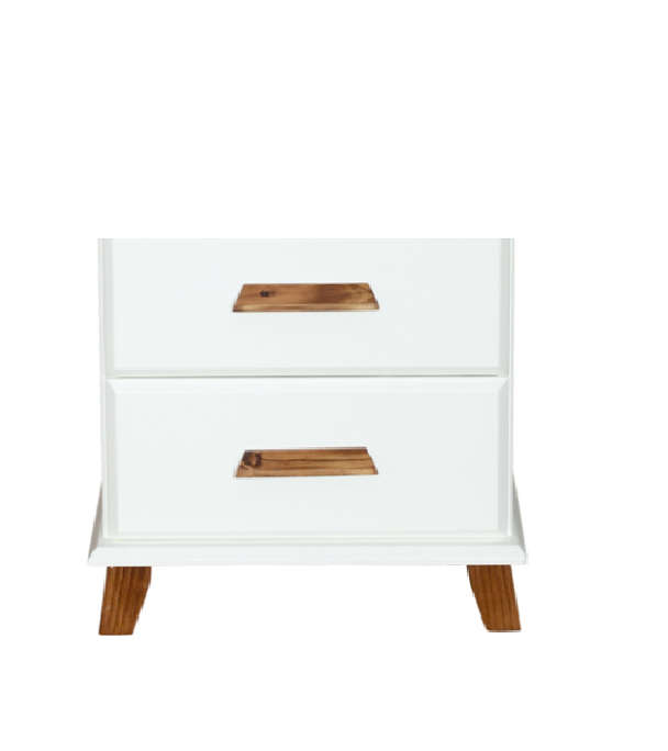 Pedestal- 3 Drawers -White