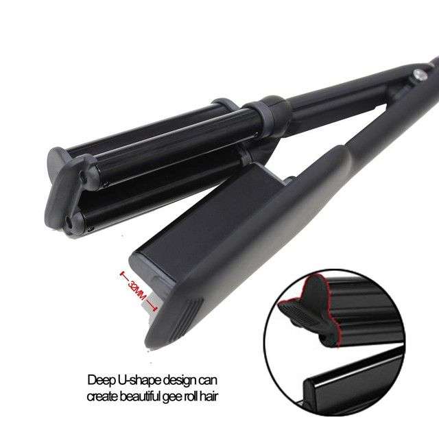 Triple Barrel Hair Curler