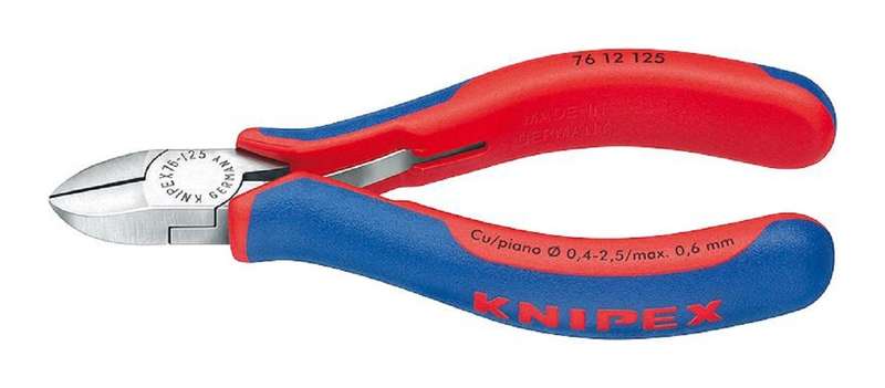 Knipex (76 12 125) Cutter, Precision, 125mm, Diagonal, 2.5mm