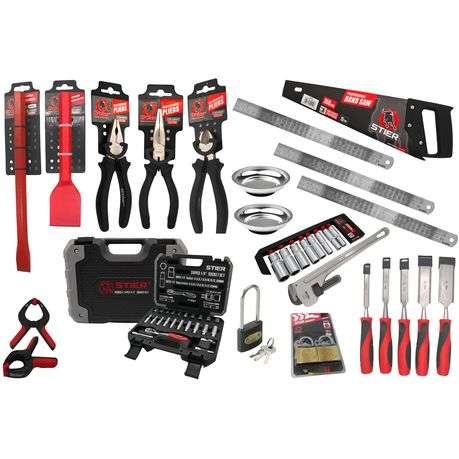 Stier 63 Piece Professional Essential Tool Kit