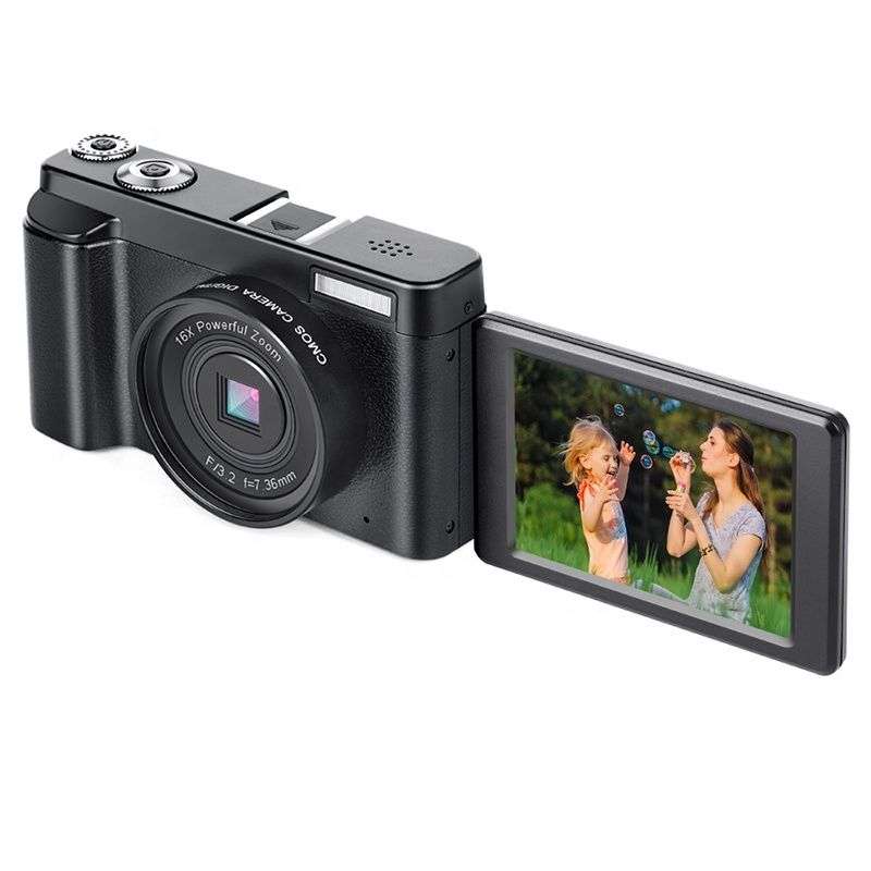 16X A1 Digital Camera- Black (4K Ultra HD)