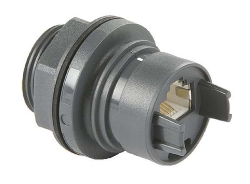 Bulgin Limited (PXP6033TP) In-Line Adapter, RJ45, RJ45, Adaptor, In-Line