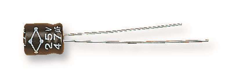 Multicomp Pro (MCMR35V476M6.3X7) Electrolytic Capacitor, 47 µF, 35 V