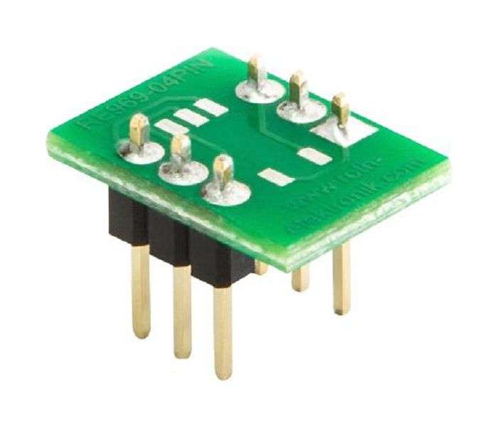 Roth Elektronik (RE969-04PIN) IC Adapter, PCB, 5-SOP
