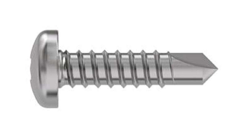TR Fastenings (3.9 X 19 PTSTDX Z100 DIN7504) Pan Head Screws