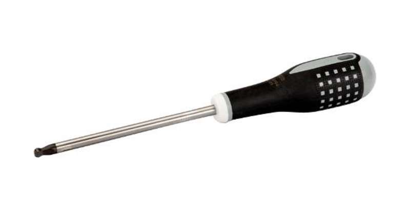 Ergo Bahco (BE-8705) Screwdriver, Hex, Ball, 5mm Tip Size, 232mm Length