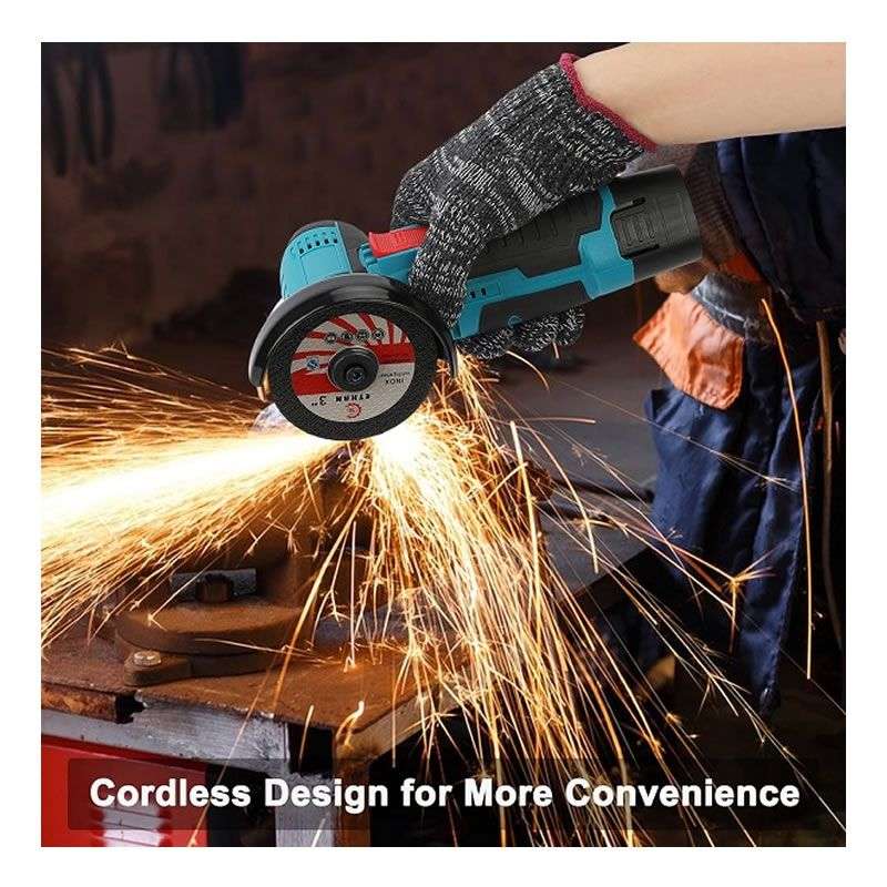 Handheld Angle Cordless Angle Grinder 12V 4500Mah Battery -JG20375060