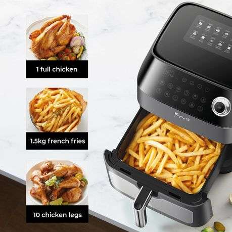 Kyvol Epichef AF600 5.7L Smart Wifi Air Fryer With Transparent Window