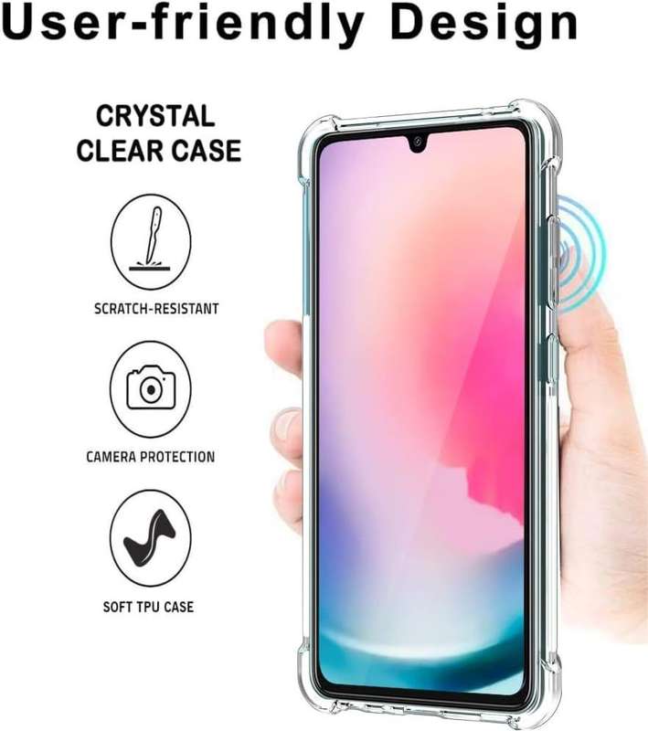 Clear Transparent Case For Samsung Galaxy A14/A15/A24/A25/A34/A35/A54/A55