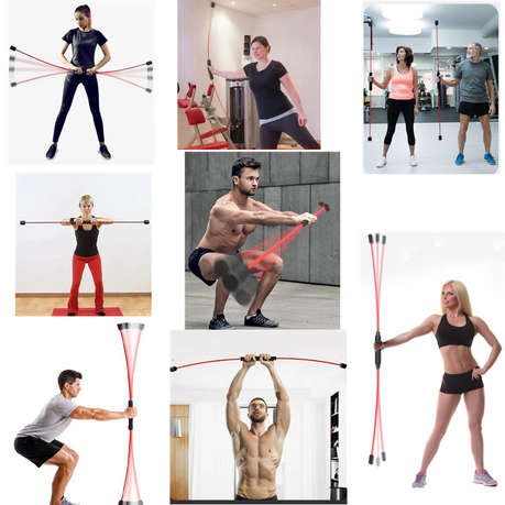 Arm Exercise Multi-Function Vibrator Cudgel Training Bouncy Bars Rod | Buy  Online in South Africa | takealot.com