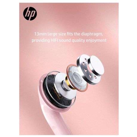 HP- H10H - Ultimate HIFI Surround Sound True Wireless Headphones - White