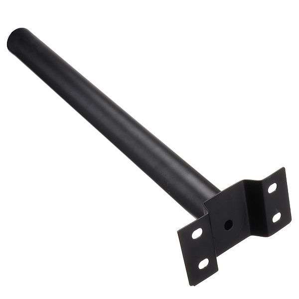 Solar Street Light Mounting Bracket Pole - Black