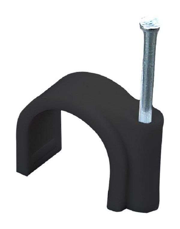 Pro Elec (PELB0179) Fastener, Nail Mount Cable Clamp, 12 mm