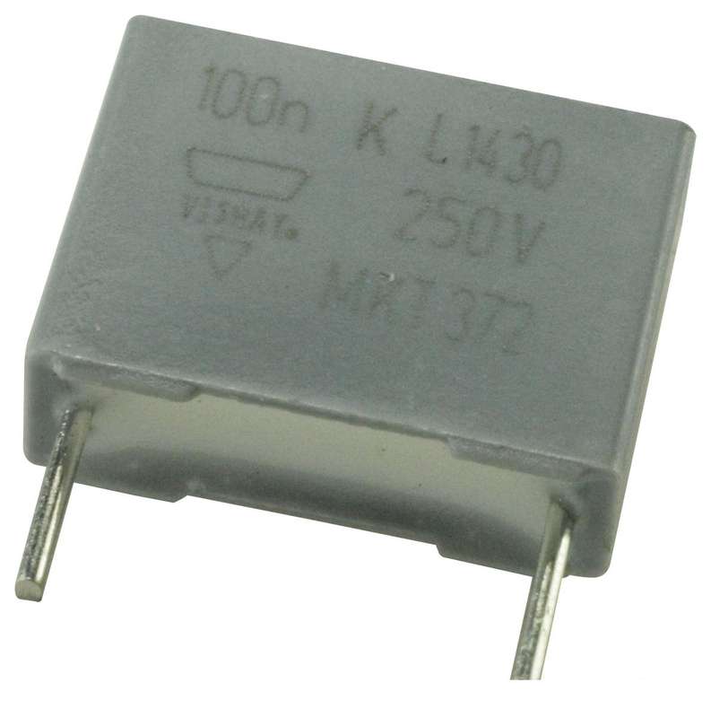 Vishay (BFC237241104) Film Capacitor, Metallized PP, 0.1 µF, ± 10%, 160 V