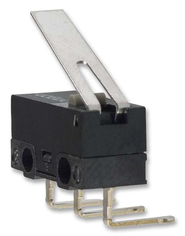 Omron (D2F-L-A1) Microswitch, Subminiature, Hinge Lever