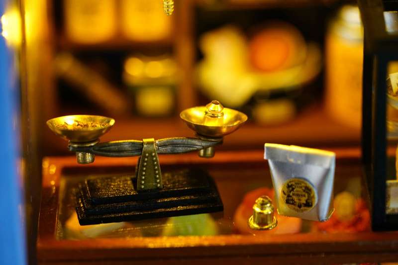 Cuteroom DIY Miniature House - Tea House Rose Garden