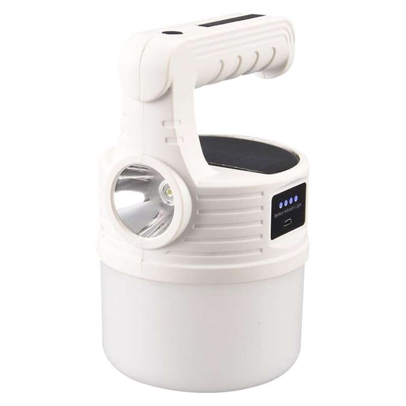 Portable emergency rechargeable lamp