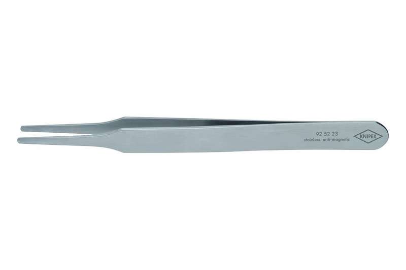 Knipex (92 52 23) Tweezer, Straight, Round, Stainless Steel