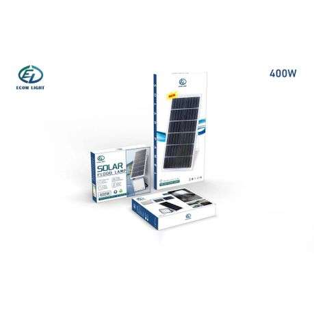Ecomlight Solar Flood Spot Light Strobe Series 400W-IP67