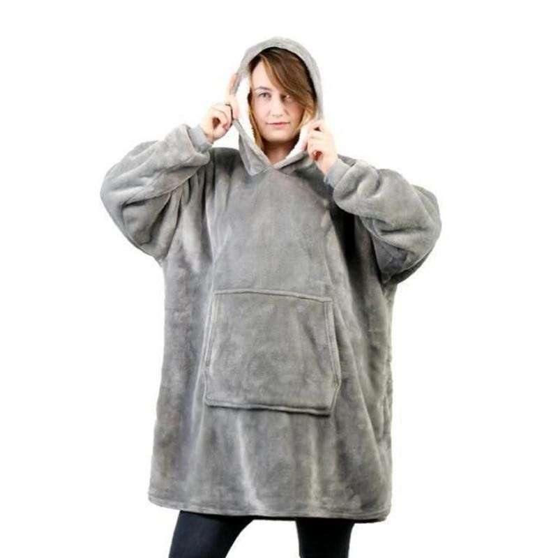 One Size Fits All, Ultra Plush Blanket, Huggie Hoodie, TV Blanket