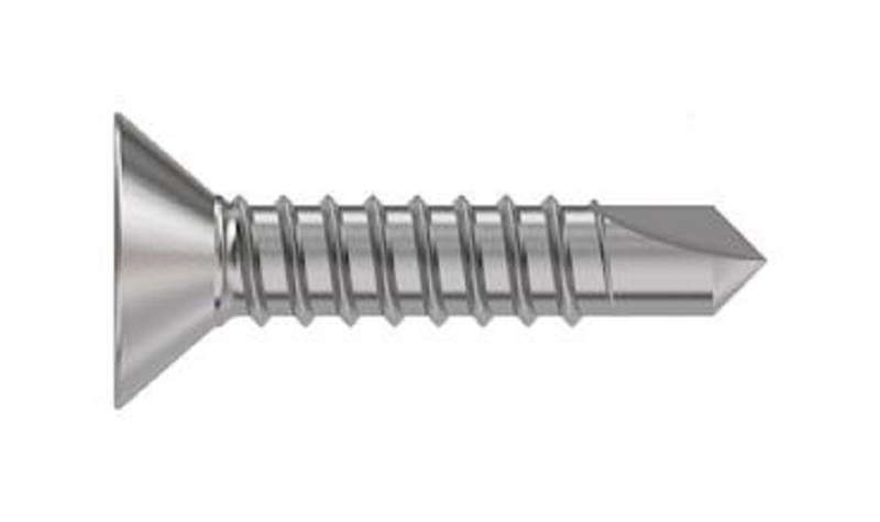 TR Fastenings (4.8 X 45 KTSTDX Z100 DIN7504) Countersunk Head Screws