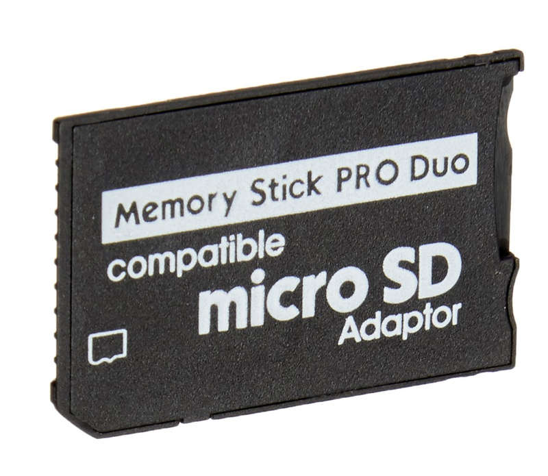 Memory Stick Pro Duo Adapter Micro Sd To Memory Stick Pro Duo For Sony Psp