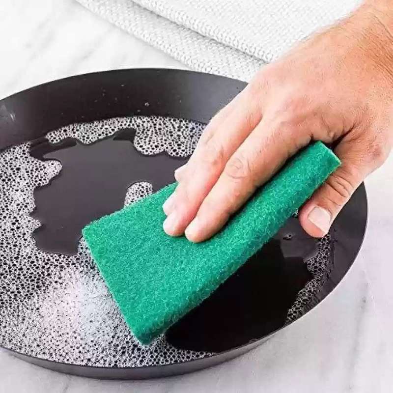 Green Scouring Pads 20 pack (11cm X 14cm) Home Scrub Pad