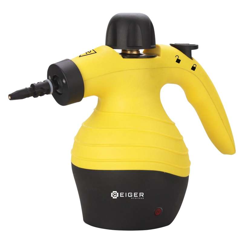 Eiger Hygiene Series 6-in-1 Handheld Steam Cleaner Set