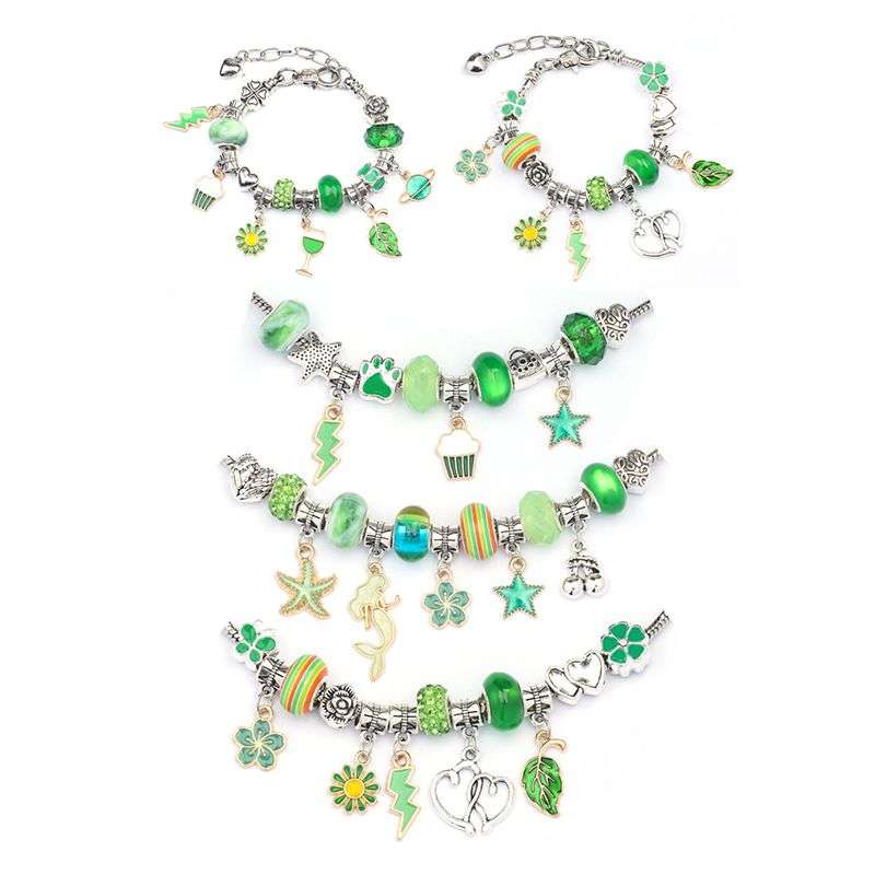64 Piece DIY Charm Bracelet Making Kit For Girls