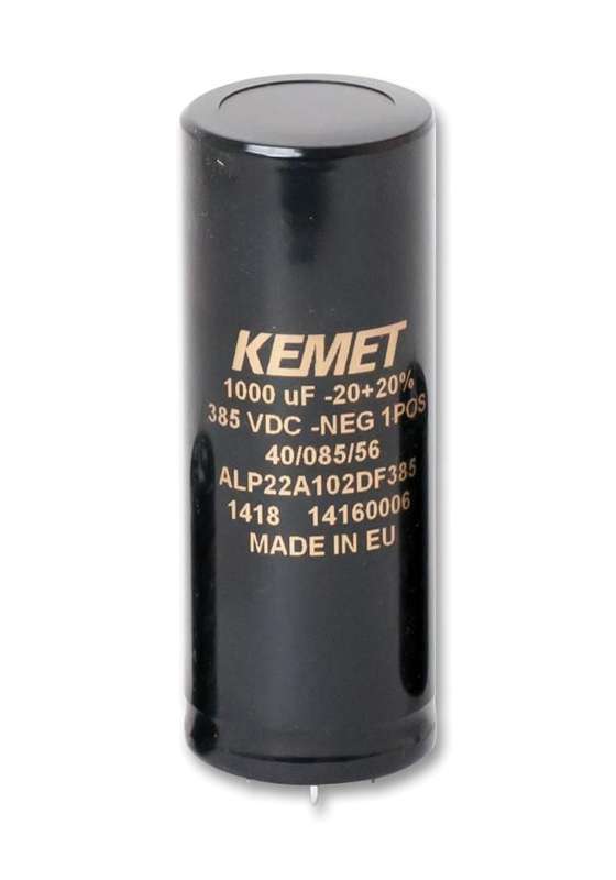Kemet (ALT22A153DE063) Electrolytic Capacitor, Long Life, 15000 µF, 63 V