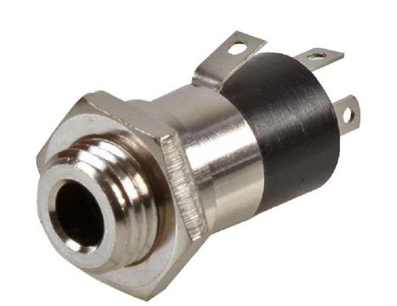 Pro Signal (PSG08278) Phone Audio Connector, 4 Contacts, Jack, 3.5 mm