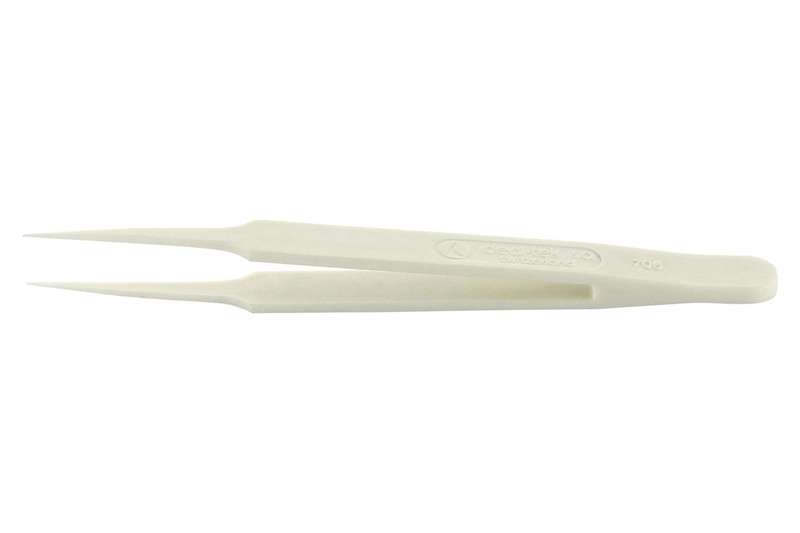 Ideal-Tek (705.DG) Tweezer, Precision, Straight, Pointed, POM Tip