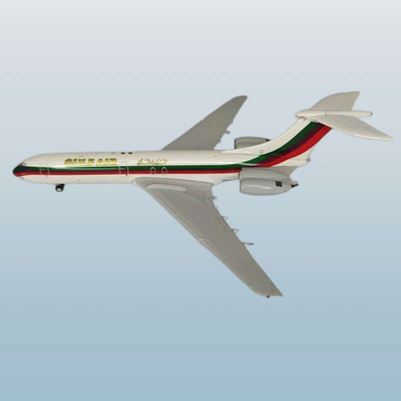 1:400 Scale, Gulf Air, Vickers Vc10, Diecast Alloy Display Model Airplane