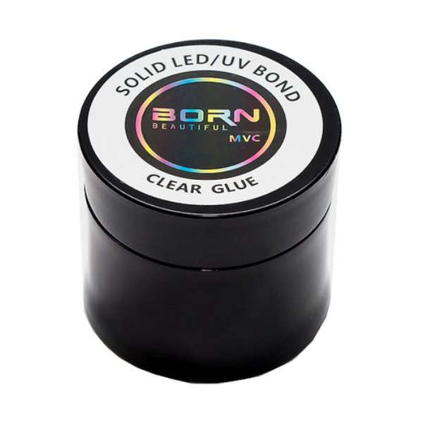 Born Beautiful UV/LED Solid Bond Clear Glue