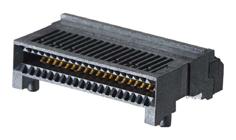 Molex (170432-0001) I/O Connector, 38 Contacts, Receptacle, zQSFP+
