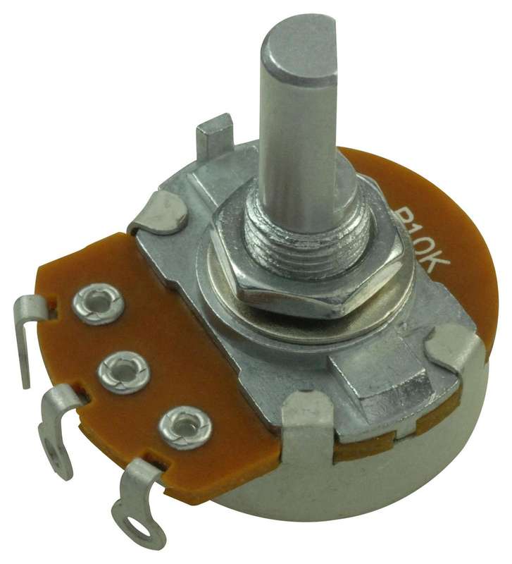 Tt Electronics (P231-FC20BR10K) Rotary Potentiometer, 10 kohm, 1 Turns