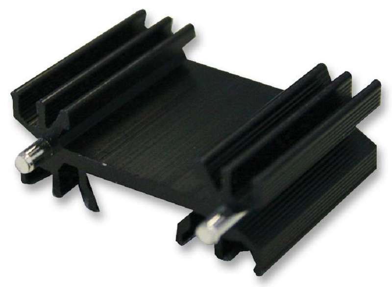 Multicomp Pro (MC33287) Heat Sink, Square, PCB, Extruded, 8.8 °C/W, TO-220
