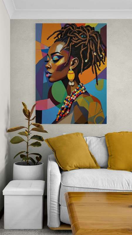 Mosaic of Strength - Art Print (UNFRAMED) - A3