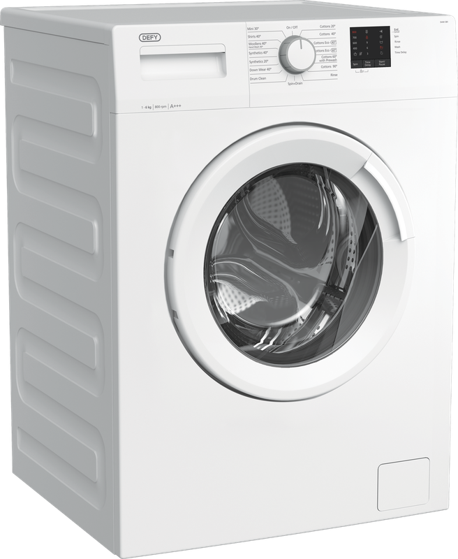 Defy 6kg Front Loader Washing Machine DAW381 - White