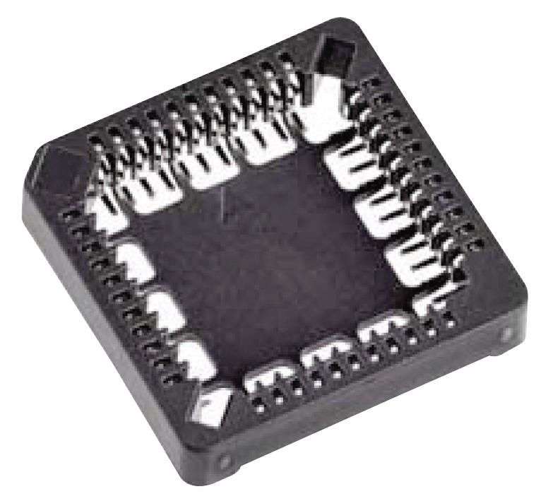 3M (8432-21B1-RK-TR) IC & Component Socket, 32 Contacts, PLCC Socket