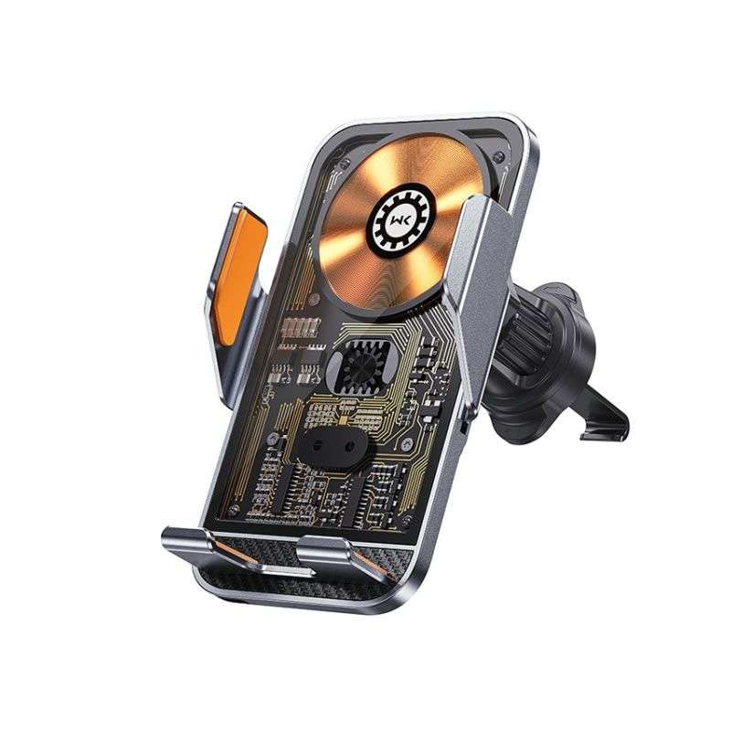 Easiest Electronic closing & opening Mobile phone Car Holder with built-in 20w Wireless charging