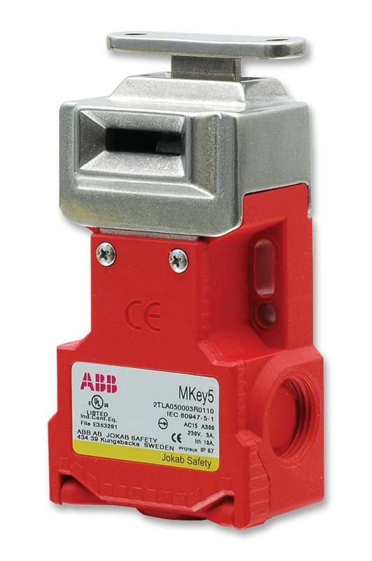 Abb (2TLA050003R0100) Safety Interlock Switch, 250 V, 4 A, IP67