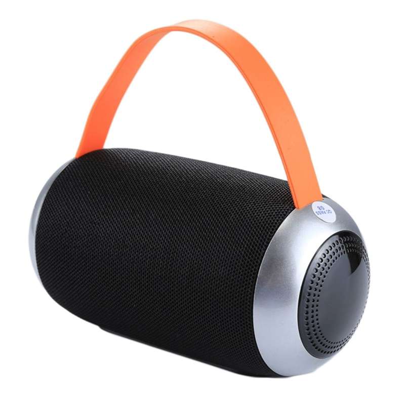 Portable Bluetooth Speaker with Mic FM Radio &Hands-FreeTF Card - Black