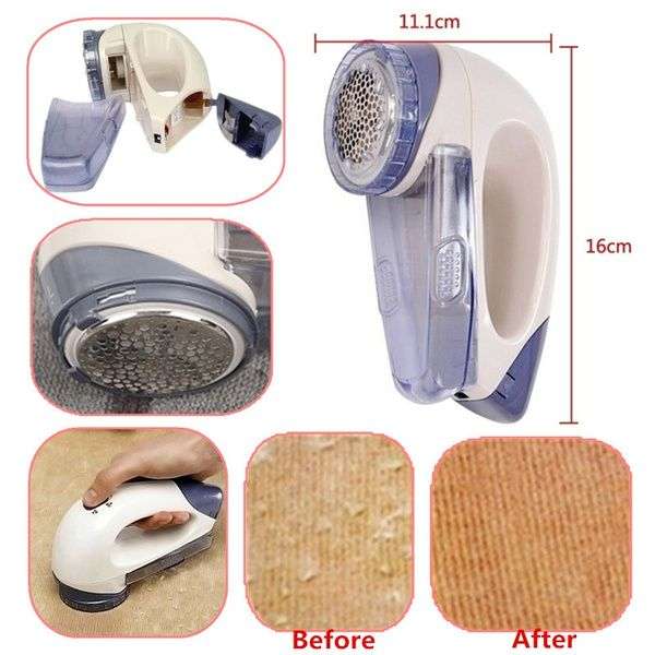 Portable Clothes Wireless Fuzz & Lint Remover Trimmer