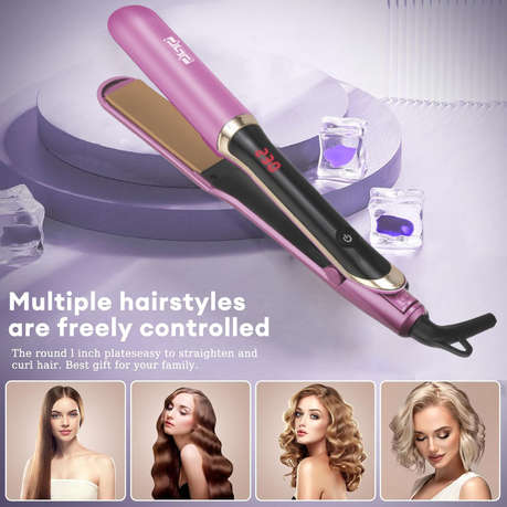 Hair Straightener Iron with Temp Auto shut-off Control Quick Smooth Hair