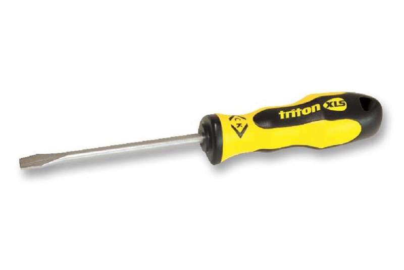 CK Tools (T4720-055) Screwdriver, Triton, XLS, Flared, 100mm Blade
