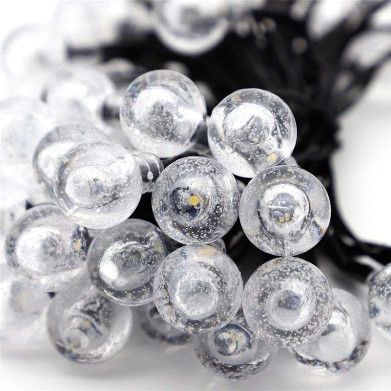 Solar Power LED String Fairy Lights 9.5M RGB