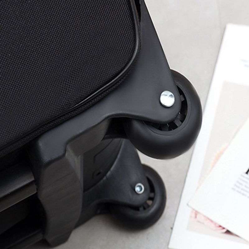 Carry-On 2-Wheeled Rolling Duffle Bag With Luggage Tag Blue